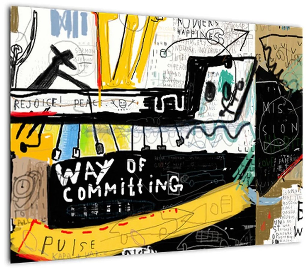 Tablou - Graffiti (70x50 cm)