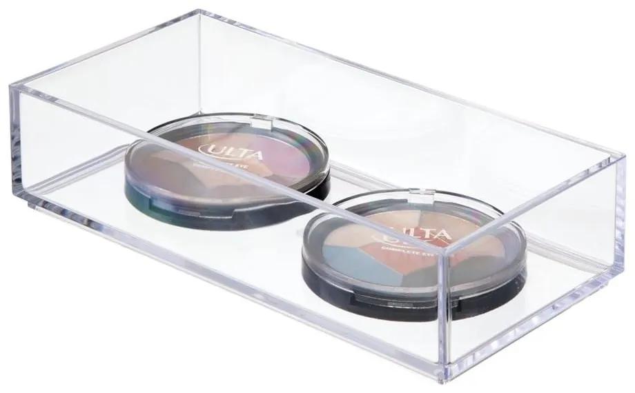 Organizator transparent iDesign Clarity, 20 x 10 cm