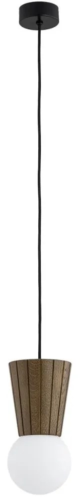 Argon 8952 - Lampă suspendată pentru baie VOLANTE pe cablu, 1xG9/6W/230V, IP44, maro