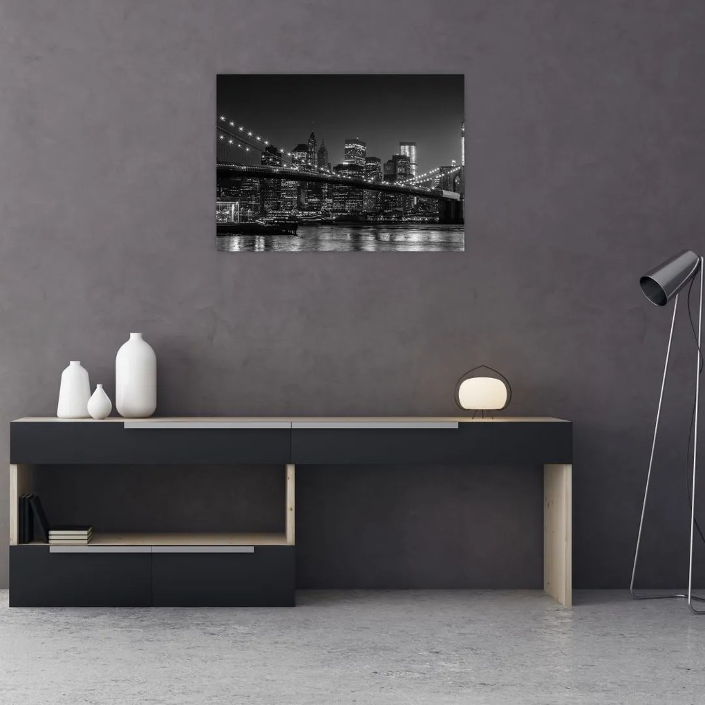 Tablou cu podul Brooklin în New York (70x50 cm)