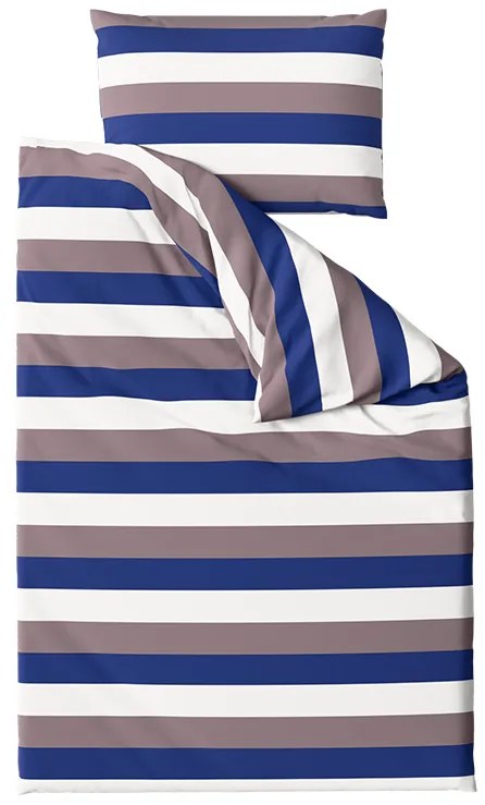 Lenjerie de pat bumbac Tridens alba