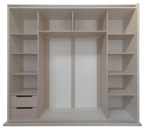 Set Mobila Dormitor Vanity Cu Pat 160 X 200 Cm, Dulap si 2 Noptiere