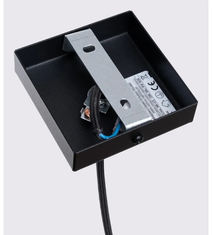 Lustră neagră Gleam – Sollux