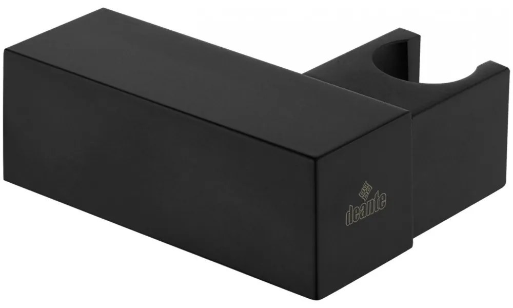Suport dus manual Deante Square negru