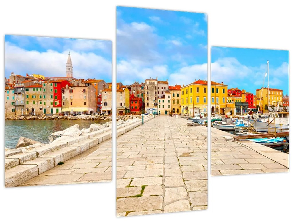 Tablou - Orașul Istrian vechi Poreč, Croația (90x60 cm)