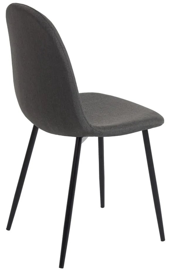 Set 2 scaune dining Bonami Essentials Lissy, gri închis
