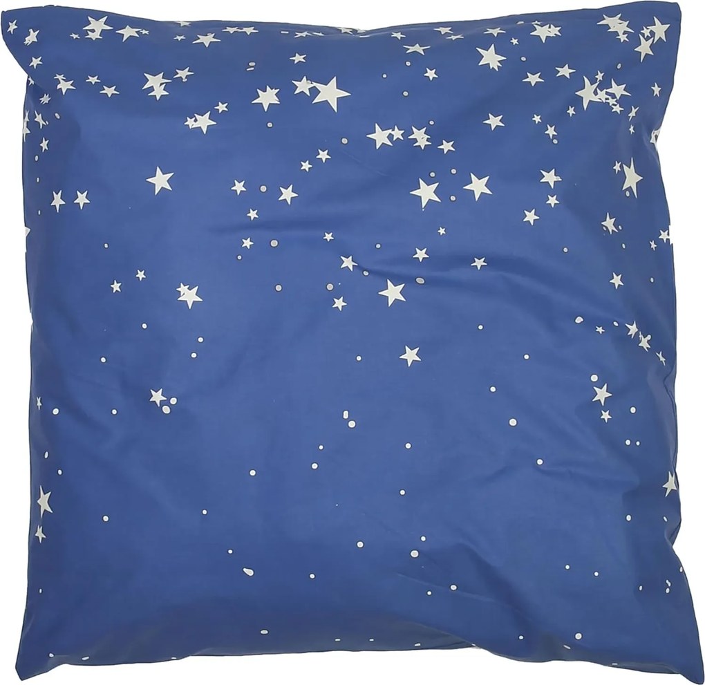 Lenjerie de pat din bumbac luminoasa pentru patut MAGIC STARS albastru Dimensiune lenjerie de pat: 40 x 60 cm | 100 x 135 cm