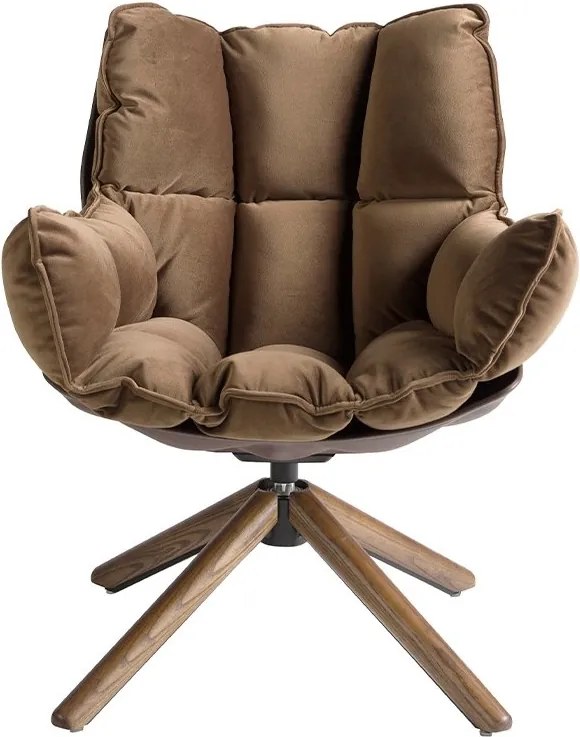 Fotoliu pivotant modern ultra confortabil Brown