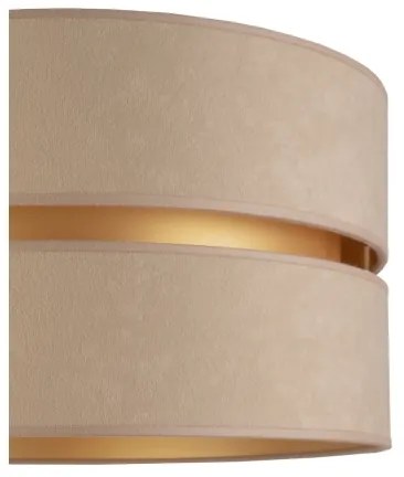 Lampadar Duolla DUO 1xE27/60W/230V d. 44 cm bej/maro