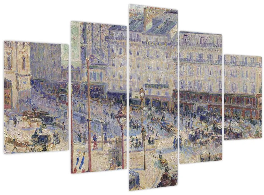 Tablou - Camille Pissarro, The Place du Havre, reproducere (150x105 cm)