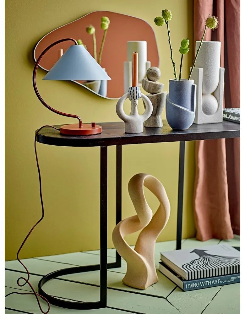 Masă consolă neagră 38,5x110 cm Carter – Bloomingville