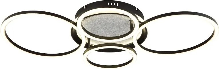 Lustra aplicata tavan design circular LED Alvis