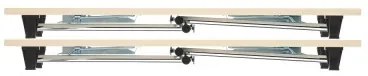 Masa plianta Impress 180 x 80 cm, stejar sonoma
