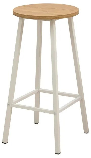 Scaun de bar Mora Karina White