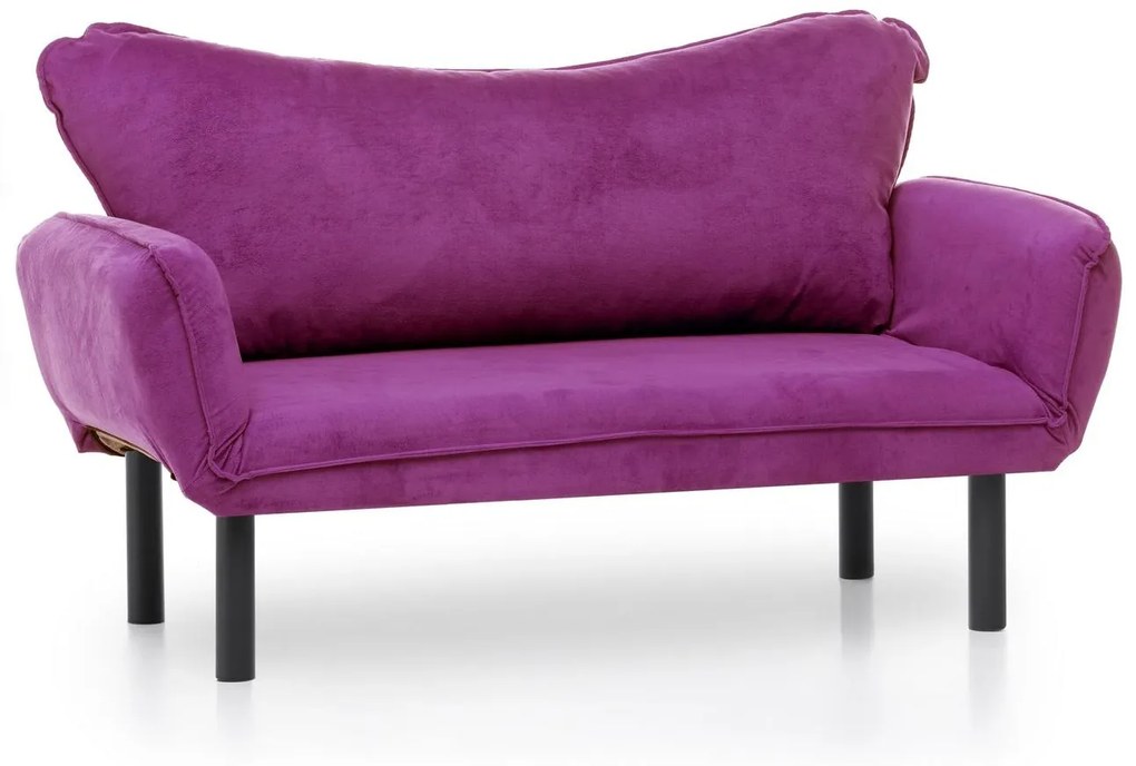 Canapea două locuri Charlene (violet). 1101557