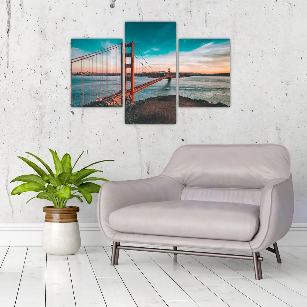 Tablou - Golden Gate, San Francisco (90x60 cm)