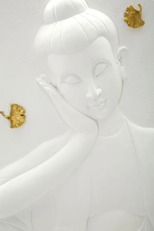 Mauro Ferretti Panou Decorativ Buddha cm 46X5,7X55,5 | Aosom Romania