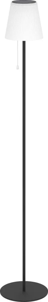 Lampă solară de podea SCORDIANO Eglo 901899-LED LED/2,3W/3,7V 1800mAh IP44 neagră