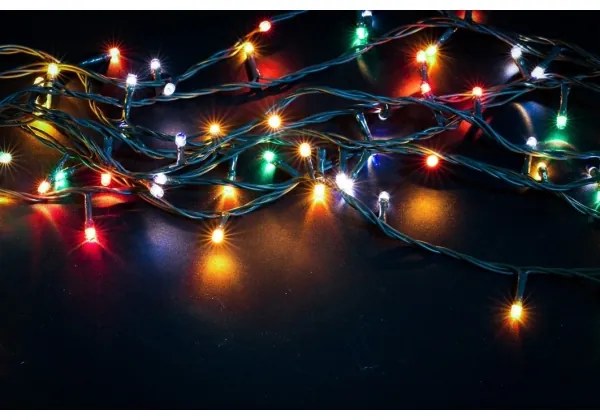 Immax NEO 07756L - LED RGBW șir exterior 400 LED, 10 funcții, 43m, IP44, Wi-Fi T