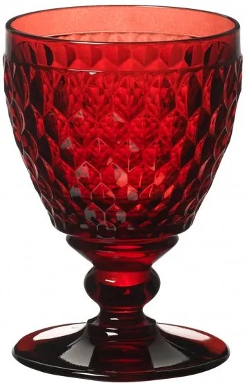 Pahar vin alb Villeroy &amp; Boch Boston Coloured rosu, 120mm, 0.23 litri