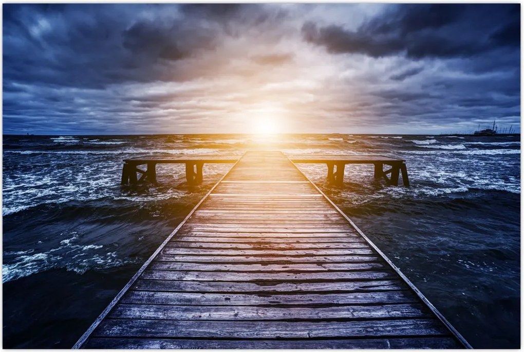 Tablou cu mol însorit (90x60 cm)