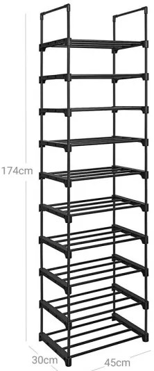 Pantofar ALVORO, negru