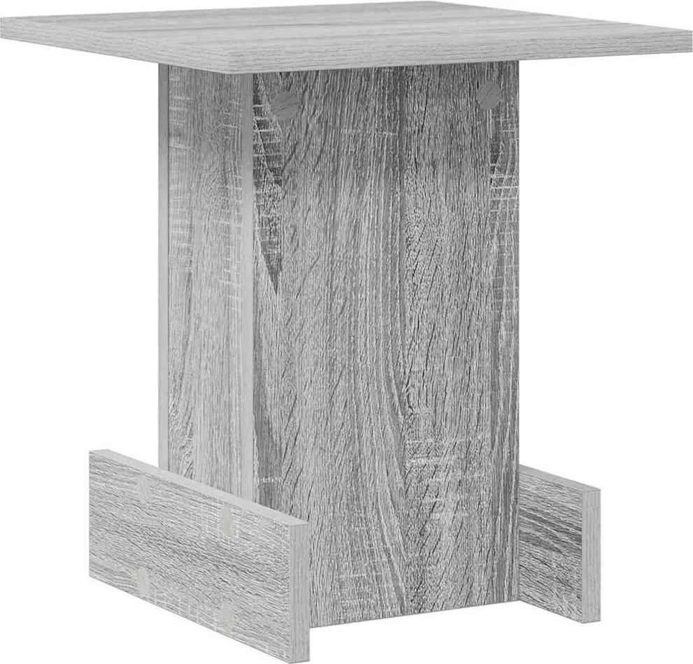 vidaXL Masă laterală Gri Sonoma 35,5 x 35 x 40 cm Lemn compozit
