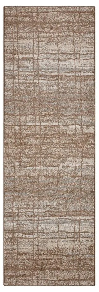 Covor tip traversă maro/bej 80x200 cm Terrain – Hanse Home