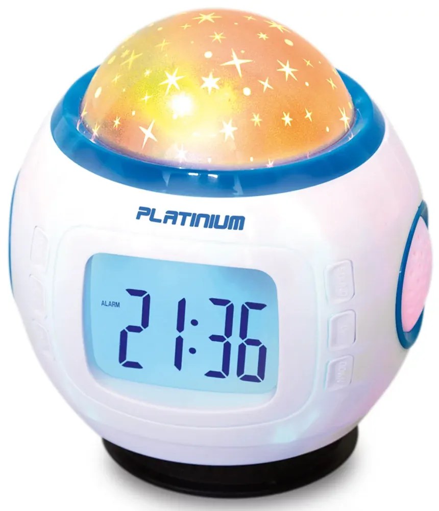 Zaparkorun Ceas cu alarmă cu proiecție de stele