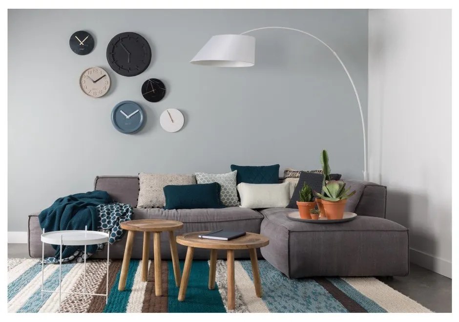 Măsuță auxiliară din lemn de mango Zuiver Dendron, ø 43 cm