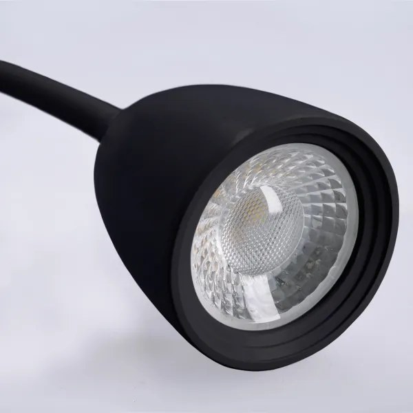 Veioză LED de perete dimabilă LED/4W/230V neagră Brilagi