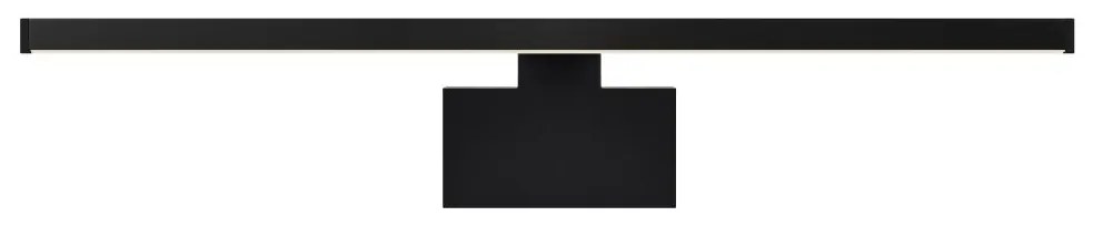 Aplica de perete LED pentru baie IP44 Marlee negru 4000K