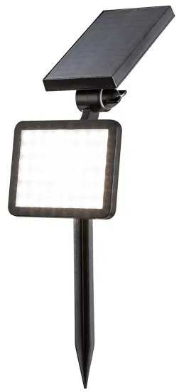 Proiector LED solar cu senzor KELNA LED/9,6W/3,7V IP44 Rabalux 77011