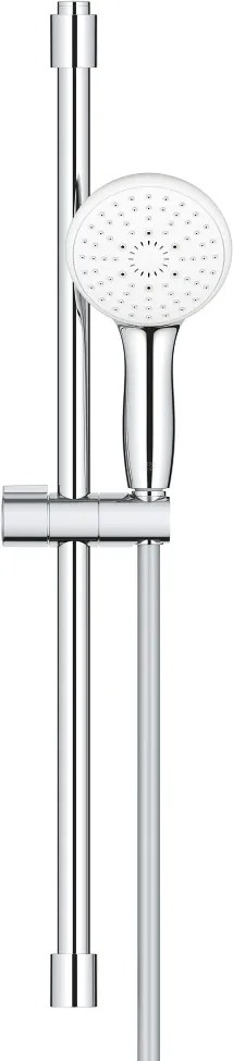 Set dus crom cu bara, para dus si furtun Grohe Tempesta New 100