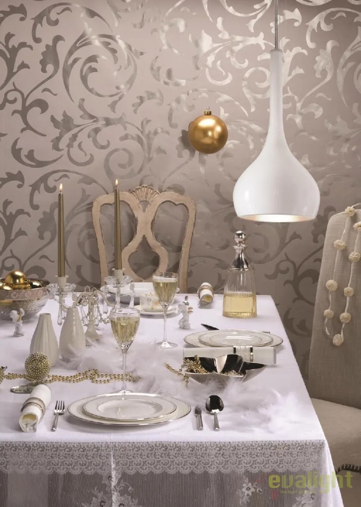 Pendul design modern Soul 1 white