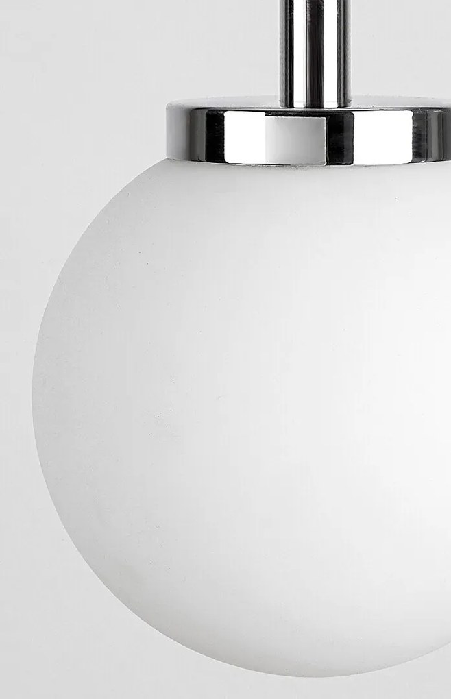 Pendul pentru baie design modern IP44 Togo crom, alb