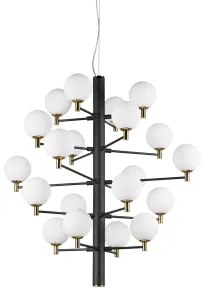 Suspensie moderna 20 becuri G9 COPERNICO 197333 IDEAL LUX