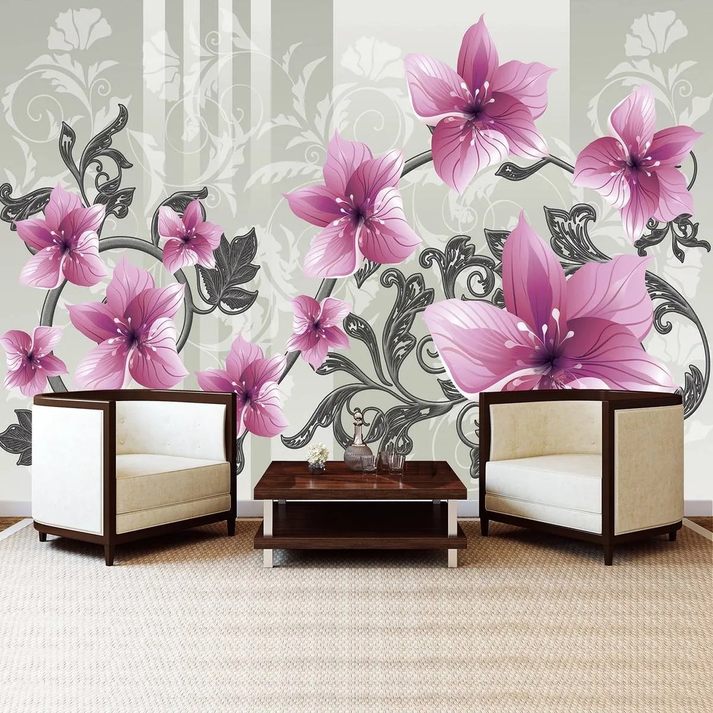 Fototapet - Flori (152,5x104 cm)
