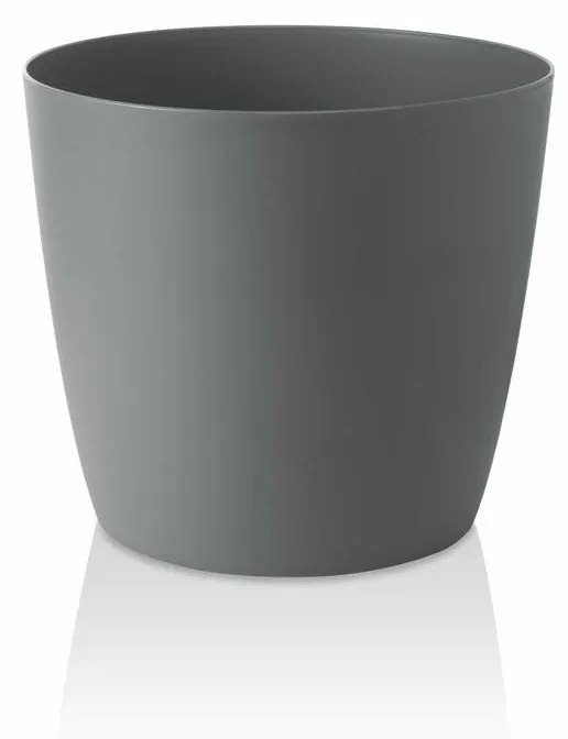 Jardinieră Gardenico Ella Twist 'n' Roll, gri, 30 cm, 4HOME