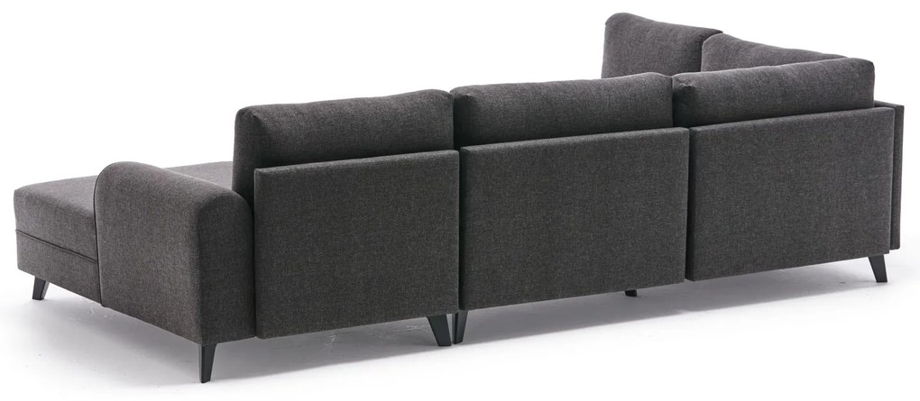 Canapea extensibilă Belli (antracit). 1063001