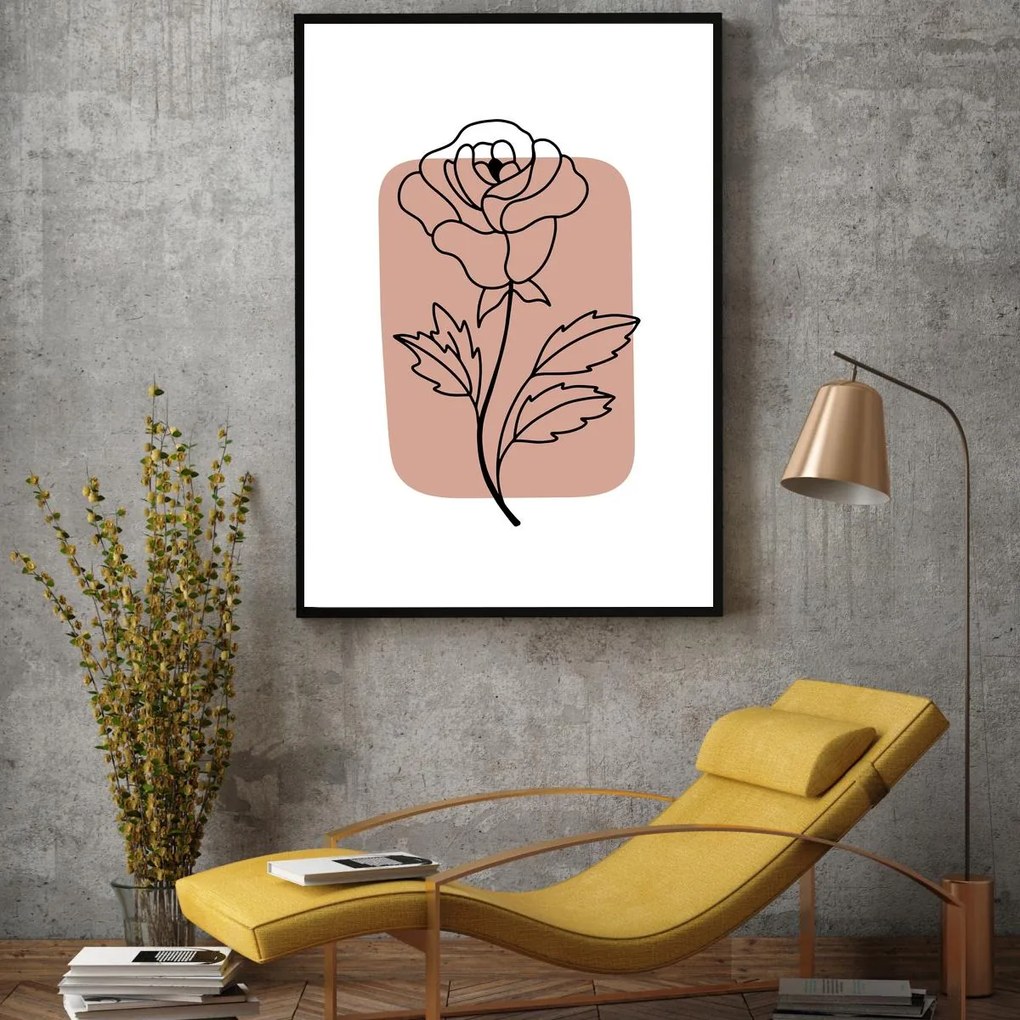 Poster - Trandafir (A4)