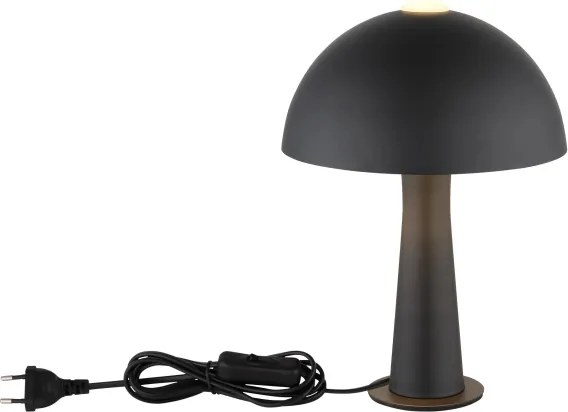 Globo 50670108 - Lampă de masă JULIA 1xE14/25W/230V neagră