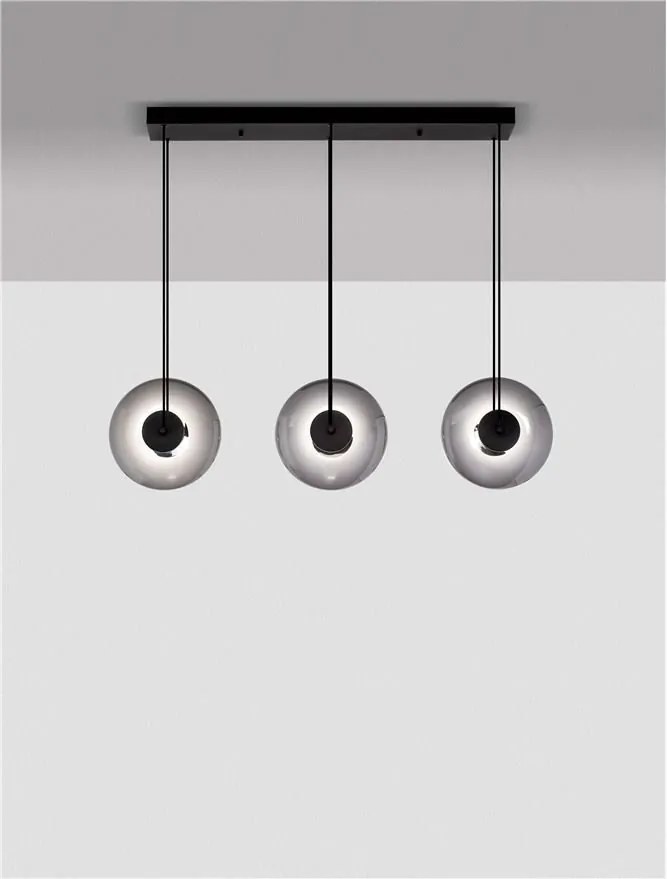 Lustra LED suspendata design modern decorativ SKIA 3L