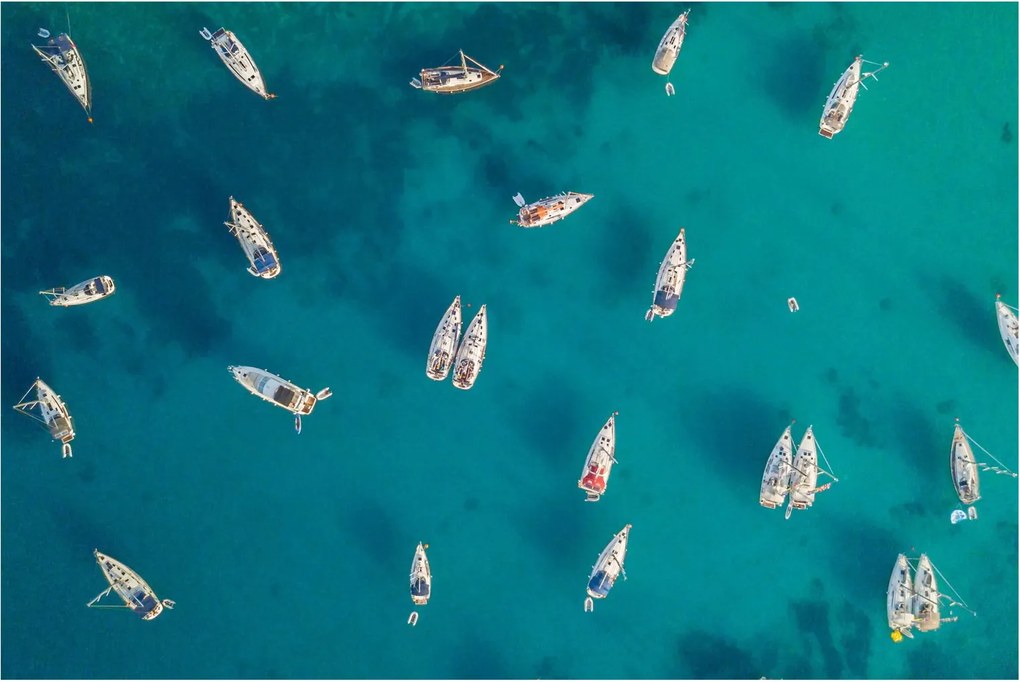 Tablou - Sailboats (90x60 cm)