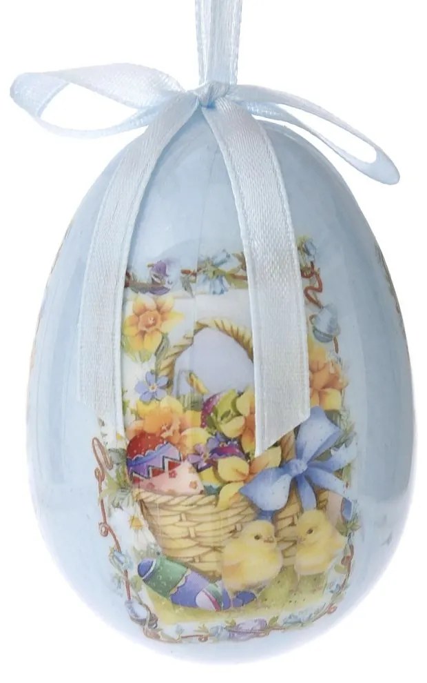 Set 4 oua decor Easter 7,5 cm