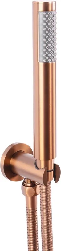 Set de duș incastrat Rea LUNGO COPPER BRUSH + BOX cu termostat