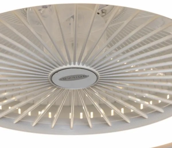 Plafonieră LED dimabilă cu ventilator Brilagi RONDA LED/48W/230V alb + telecomandă