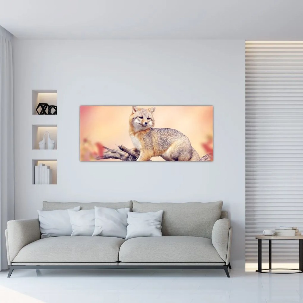 Tablou - Vulpea (120x50 cm)