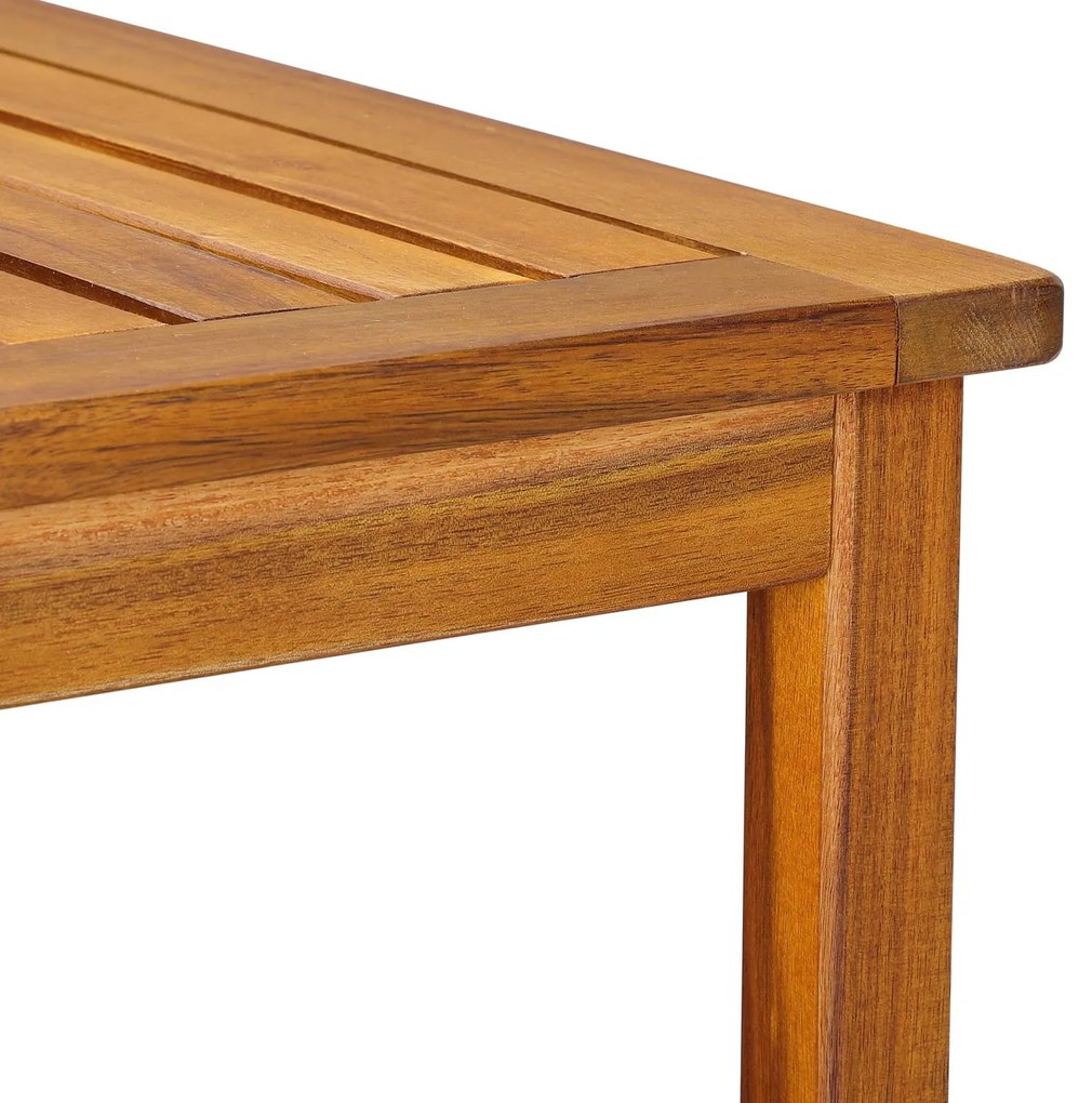 Măsuță de lemn WASHINGTON, 45x45x45cm, maro Casaria