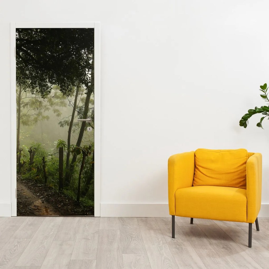 Fototapet pentru ușă - Ceața de dimineață (95x205cm)